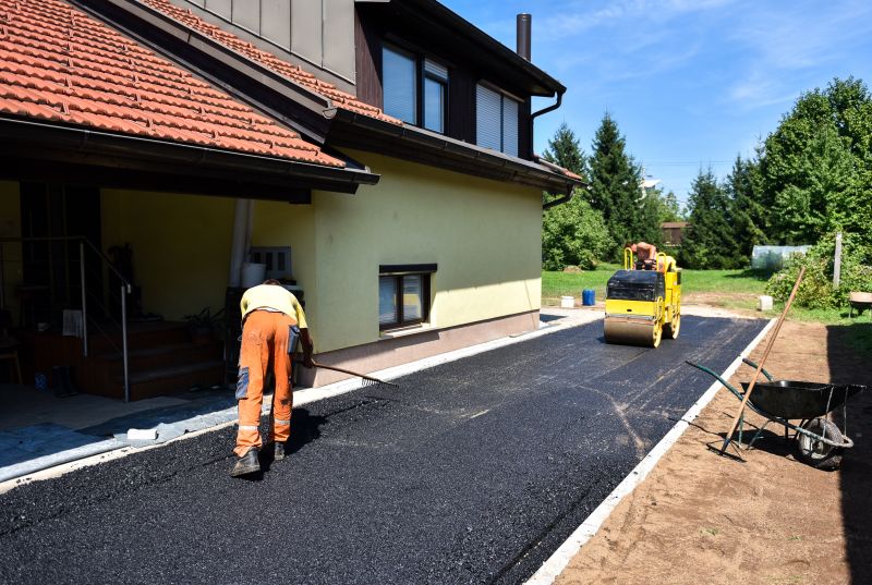 Fresh Asphalt Layer