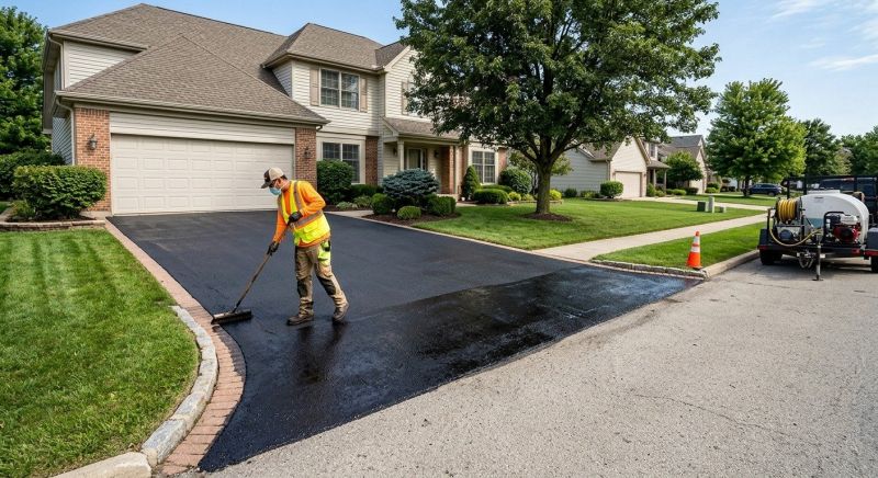 Asphalt Recoating in Greenville, SC