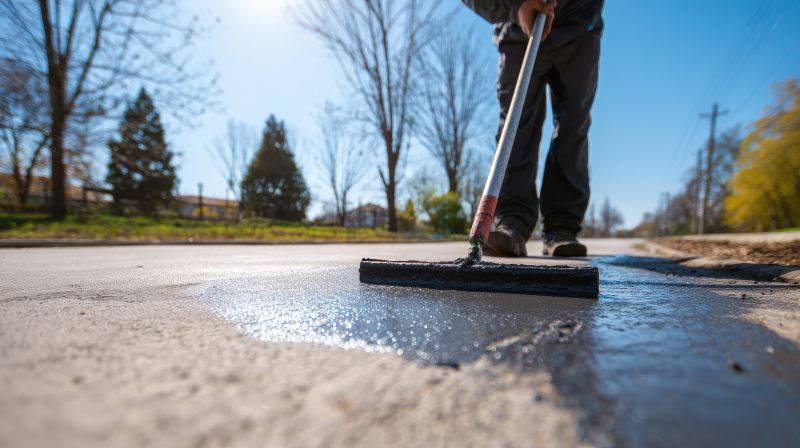 Asphalt Slurry Sealing in San Antonio, TX