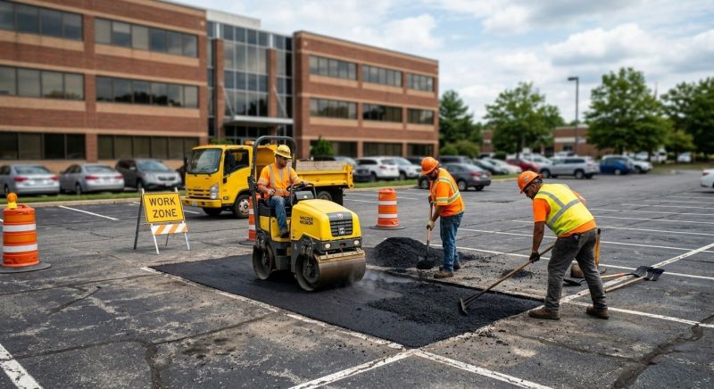 Church Parking Lot Repair in Pasadena, CA