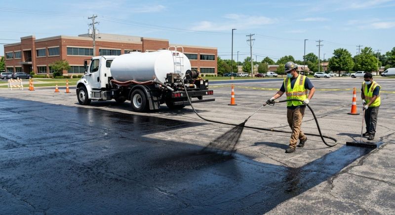 Commercial Pavement Sealing in Columbus, OH