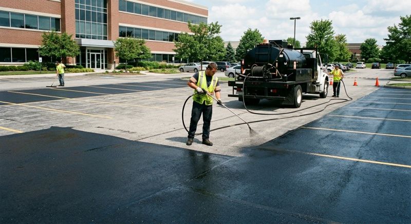 Commercial Pavement Sealing in Denver, CO