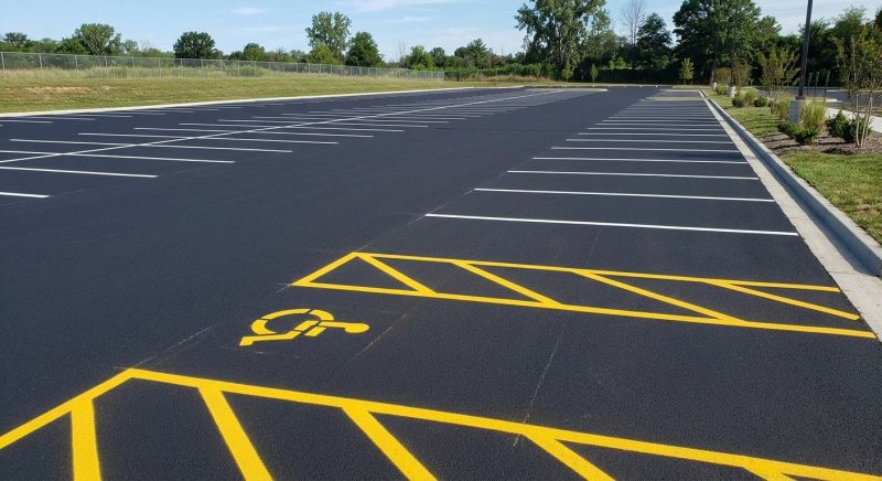 Disability Parking Marking in Suwanee, GA