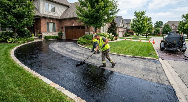 Driveway Sealcoating in Miami Dade County, FL