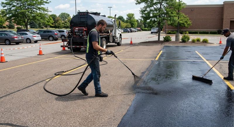 Lot Sealcoating in Denver, CO