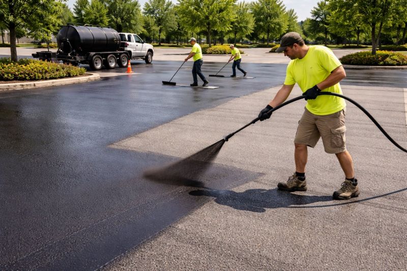Parking Lot Sealcoating in Tampa, FL