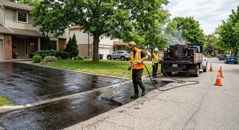 Asphalt Driveway Sealing in Denver, CO