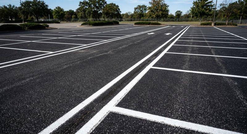 Parking Lot Marking Service in Roswell, GA